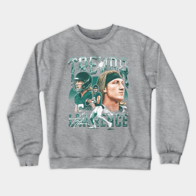 Trevor Lawrence Jacksonville Vintage Crewneck Sweatshirt by ClarityMacaws